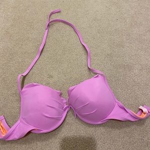 Purple bikini top